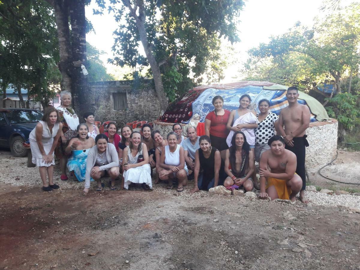 Hostal Y Temazcal Guemez Chichén-Itzá Zewnętrze zdjęcie